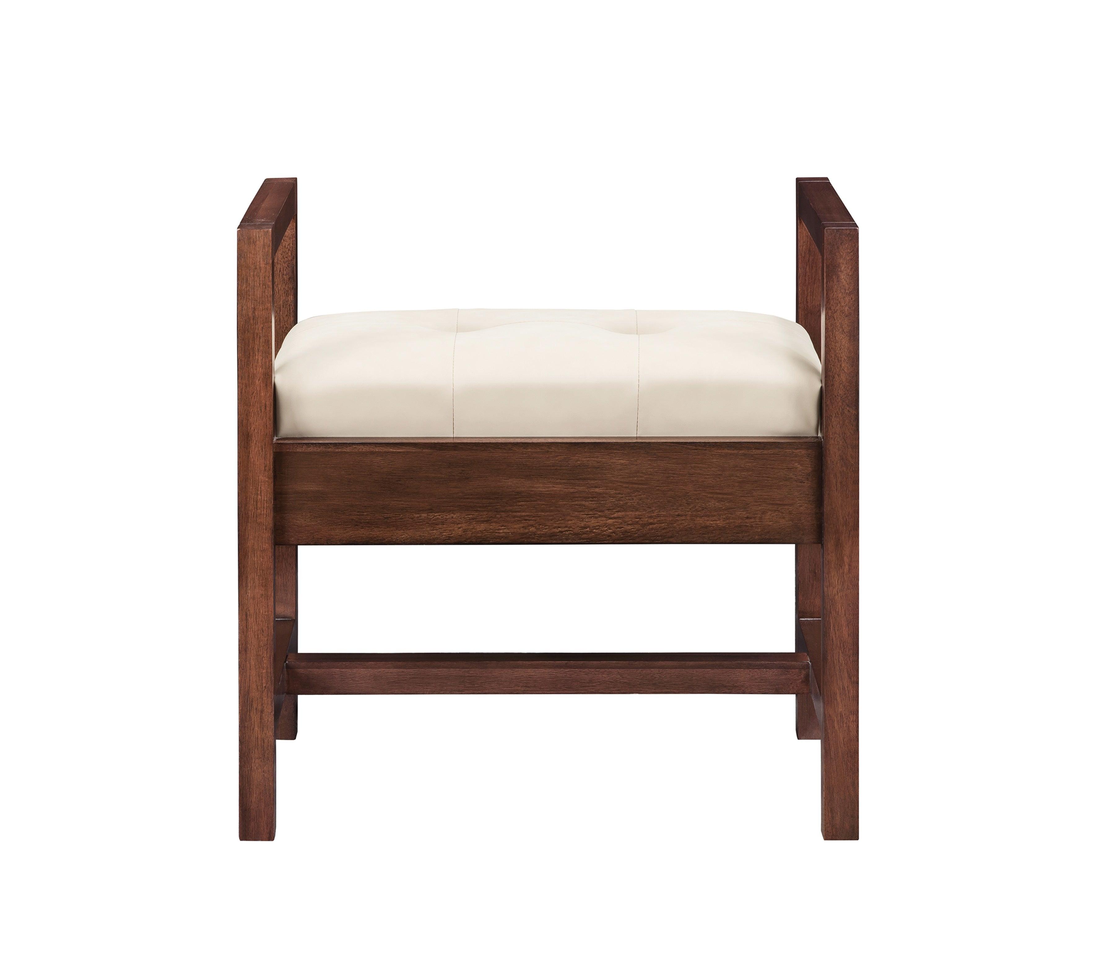 Addison 24.5" Upholstered Bench - NJ Artisan Cabinets