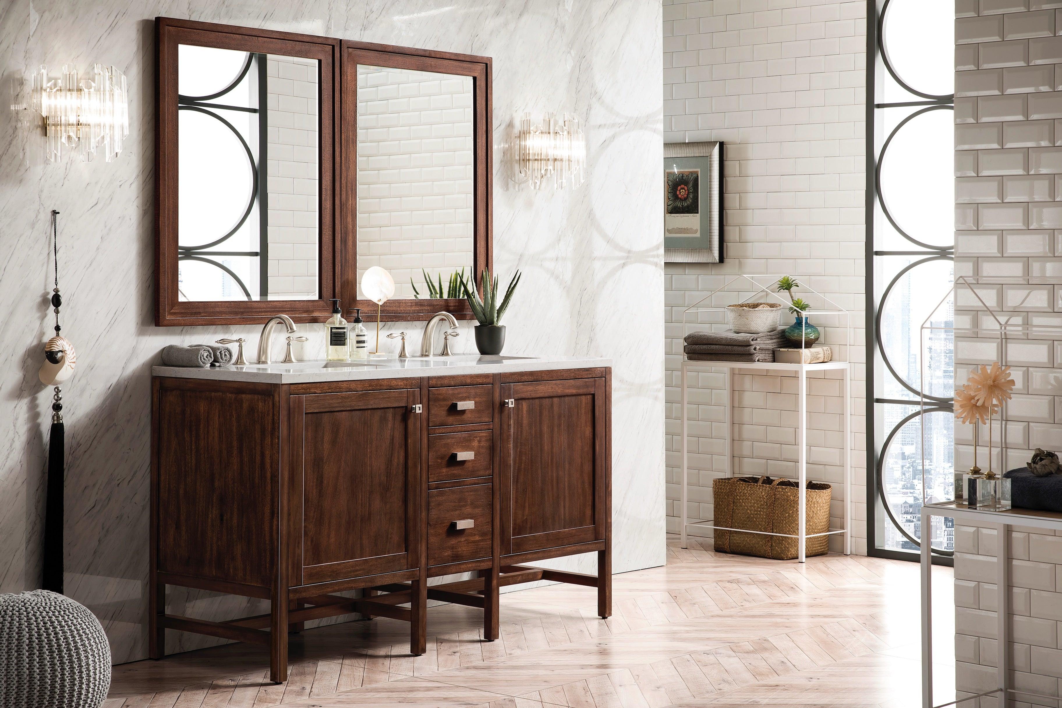 Addison 60" Double Vanity - NJ Artisan Cabinets