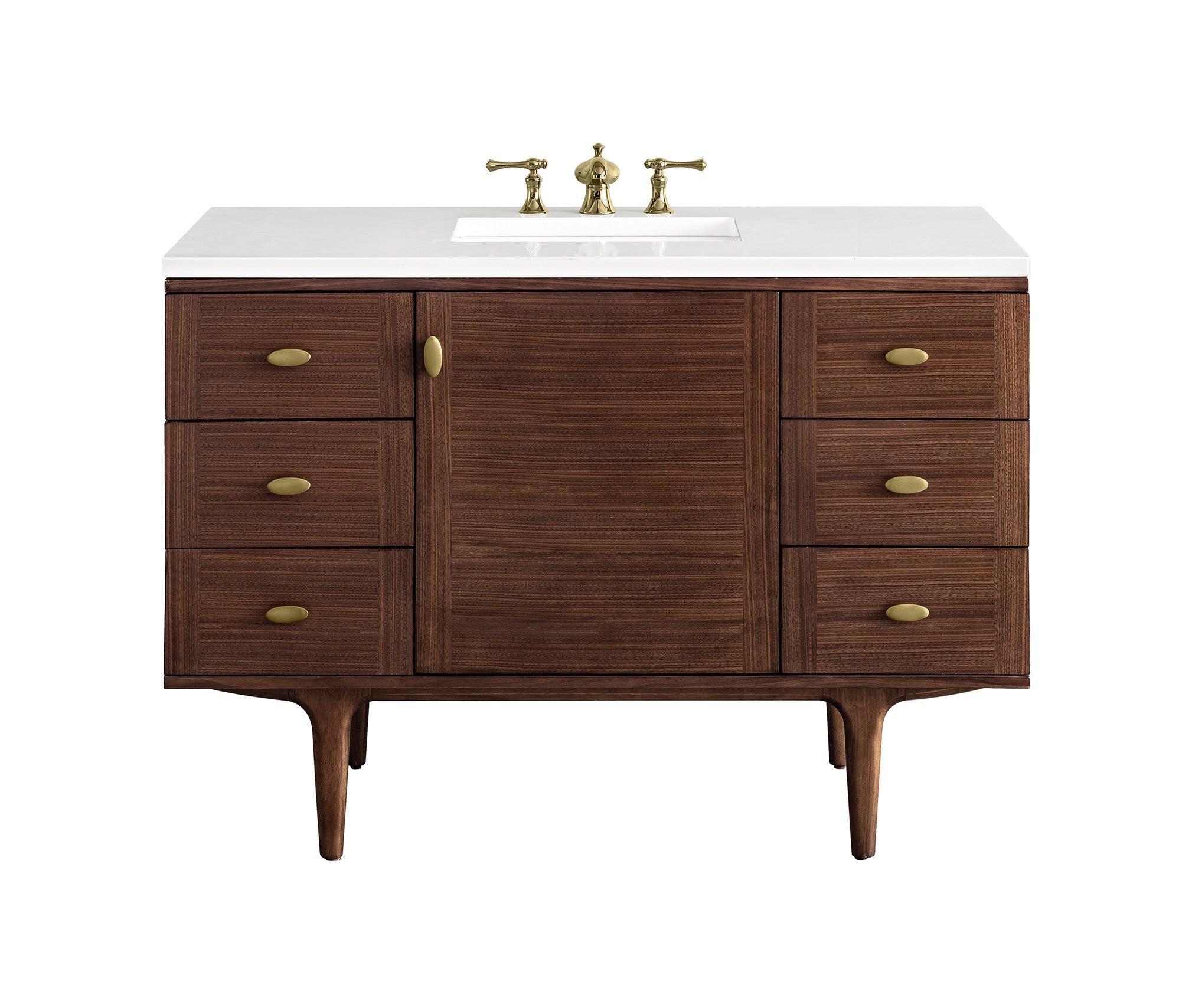 Amberly 48" Single Vanity - NJ Artisan Cabinets