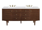 Amberly 72" Double Vanity - NJ Artisan Cabinets