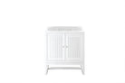 JMV Athens 30 inch vanity glossy white