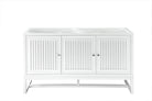 JMV Athens 60 inch double vanity glossy white