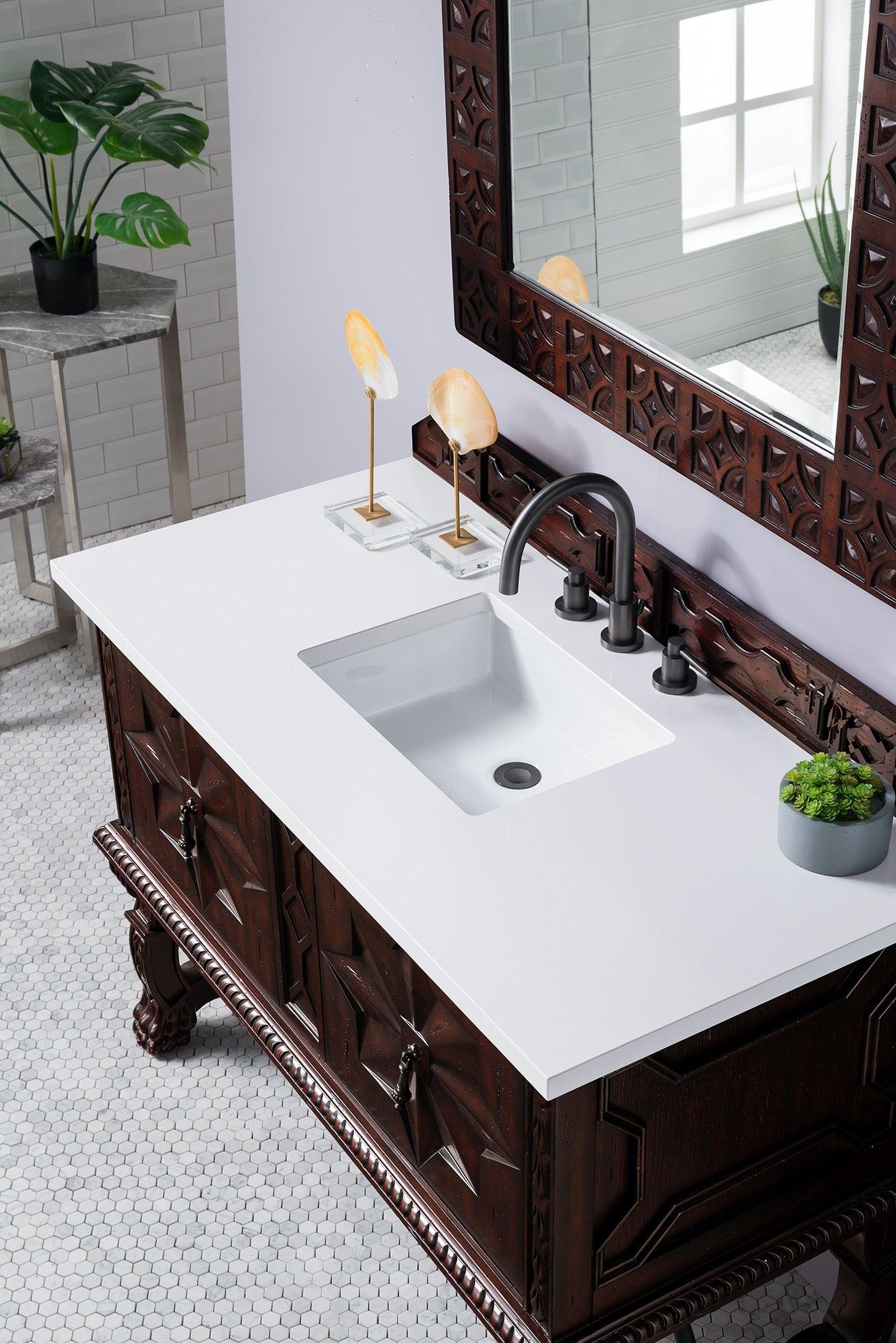 Balmoral 48" Single Vanity - NJ Artisan Cabinets