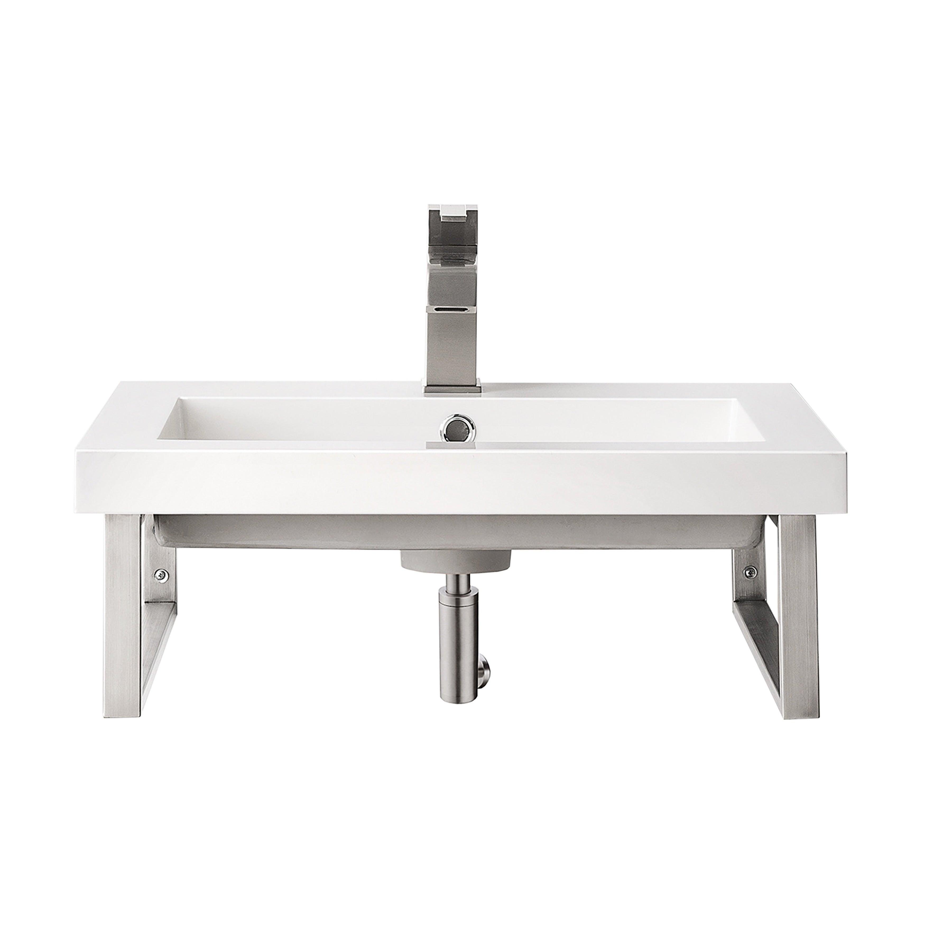 Boston 23.6" Floating Sink Console - NJ Artisan Cabinets