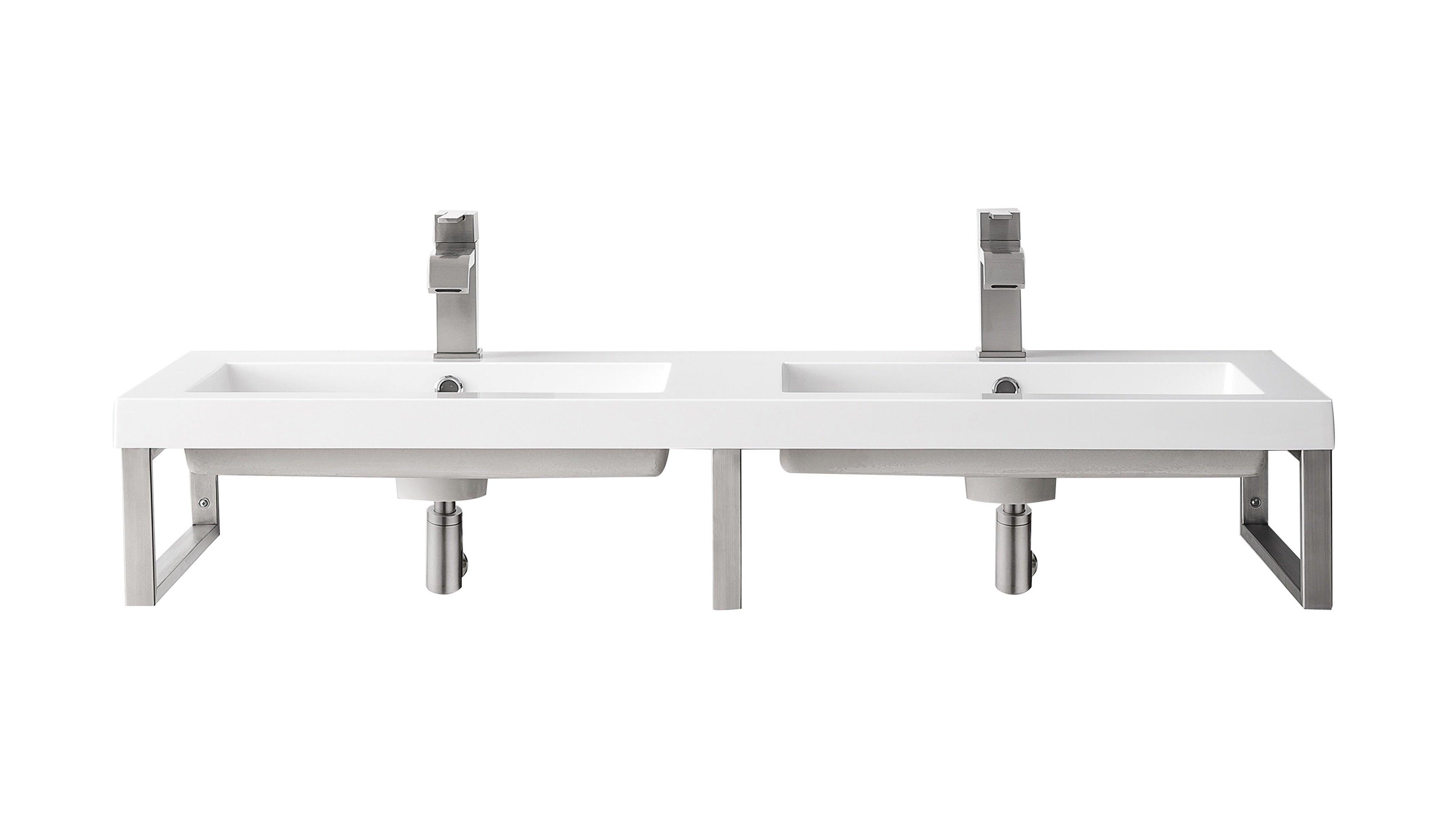 James Martin Boston 47" Floating Double Sink Console Boston 47" Floating Double Sink Console - undefined