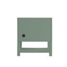 JMV Breckenridge 30 inch vanity smokey celadon back view