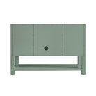 JMV Breckenridge 48 inch vanity smokey celadon back view