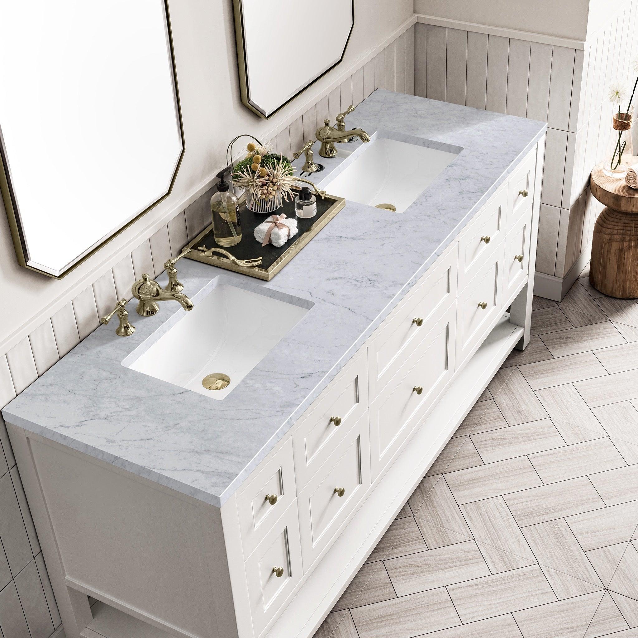 Breckenridge 72" Double Vanity - NJ Artisan Cabinets