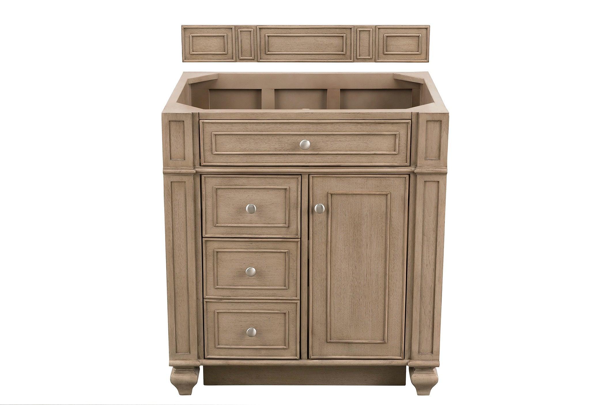 JMV Bristol 30 inch vanity whitewashed walnut