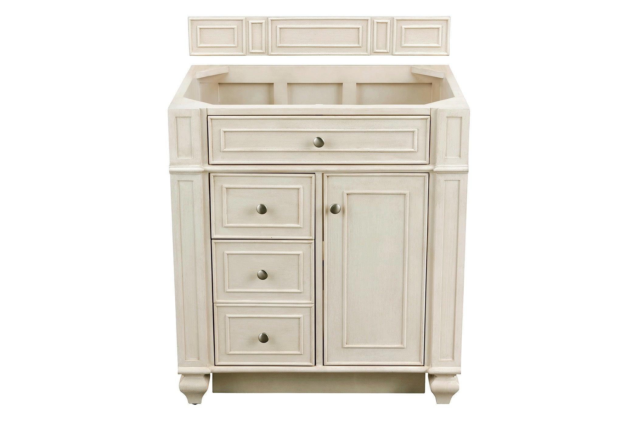 JMV Bristol 30 inch vanity vintage vanilla 