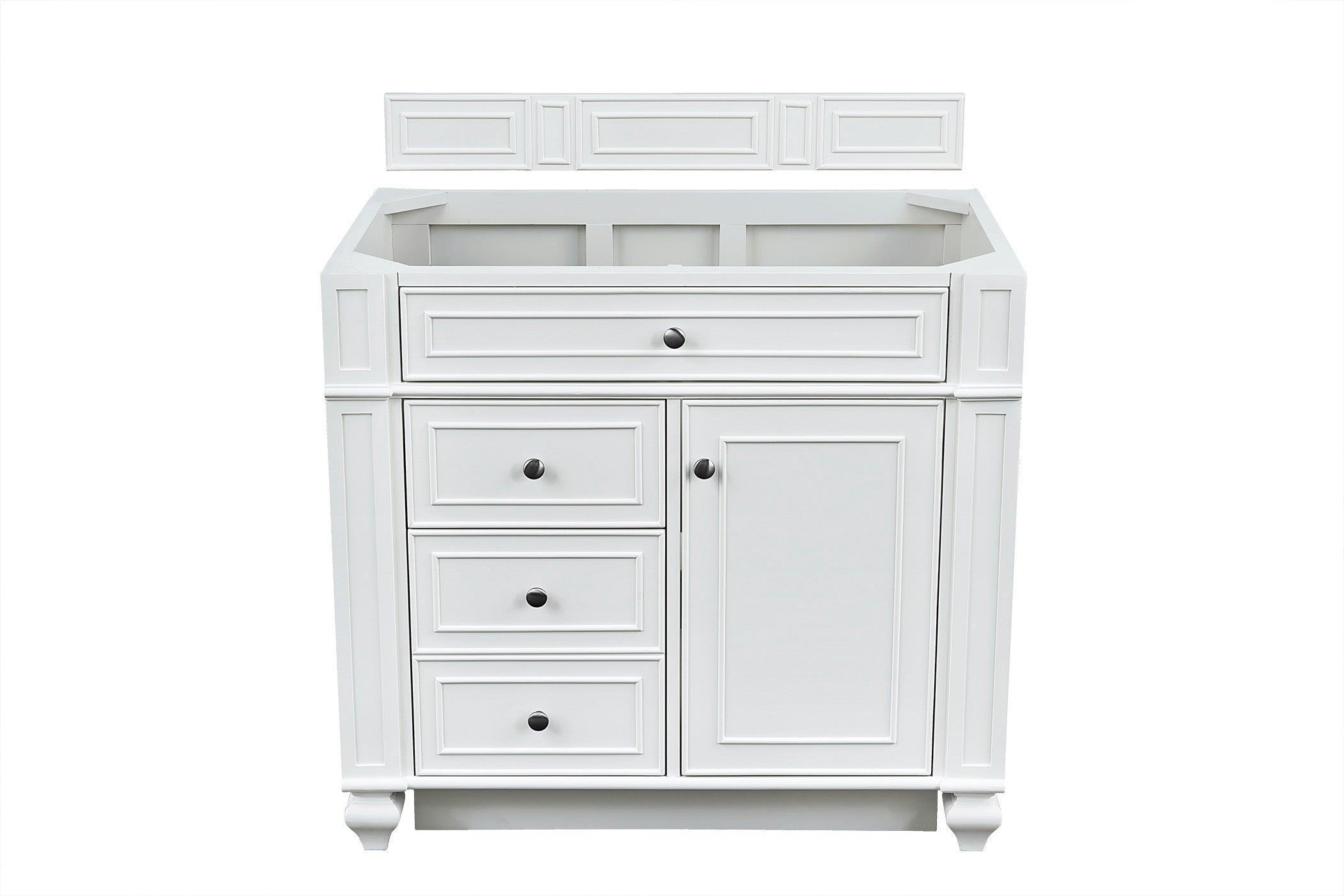 JMV Bristol 36 inch vanity bright white