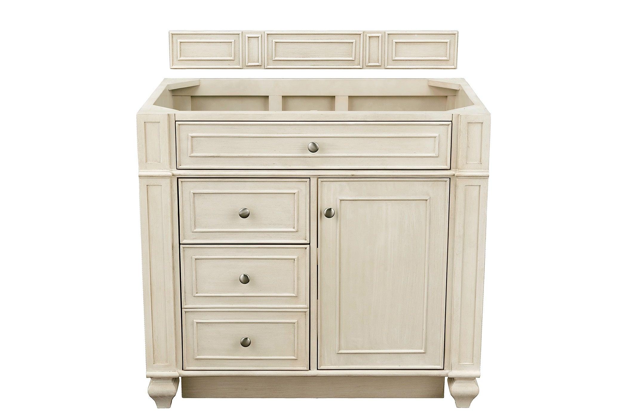 JMV Bristol 36 inch vanity vintage vanilla