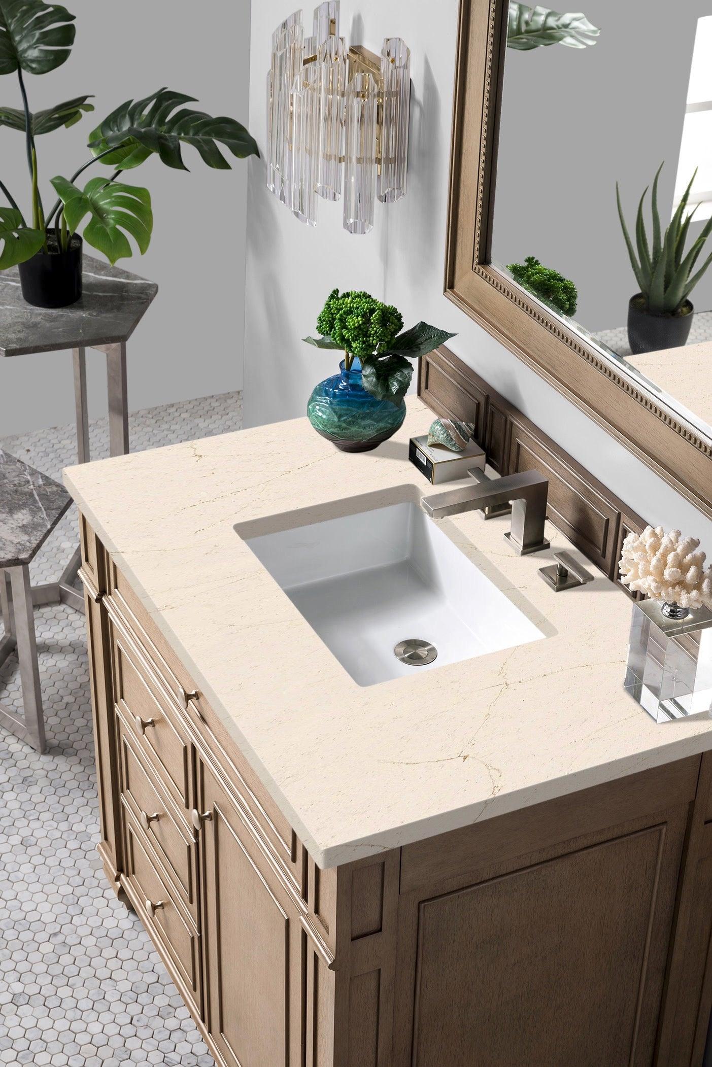 Bristol 36" Single Vanity - NJ Artisan Cabinets