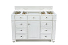 JMV Bristol 48 inch vanity bright white 