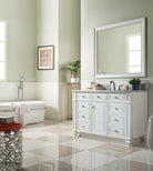 JMV Bristol 48 inch vanity bright white lifestyle 