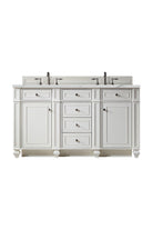 Bristol 60" Double Vanity - NJ Artisan Cabinets