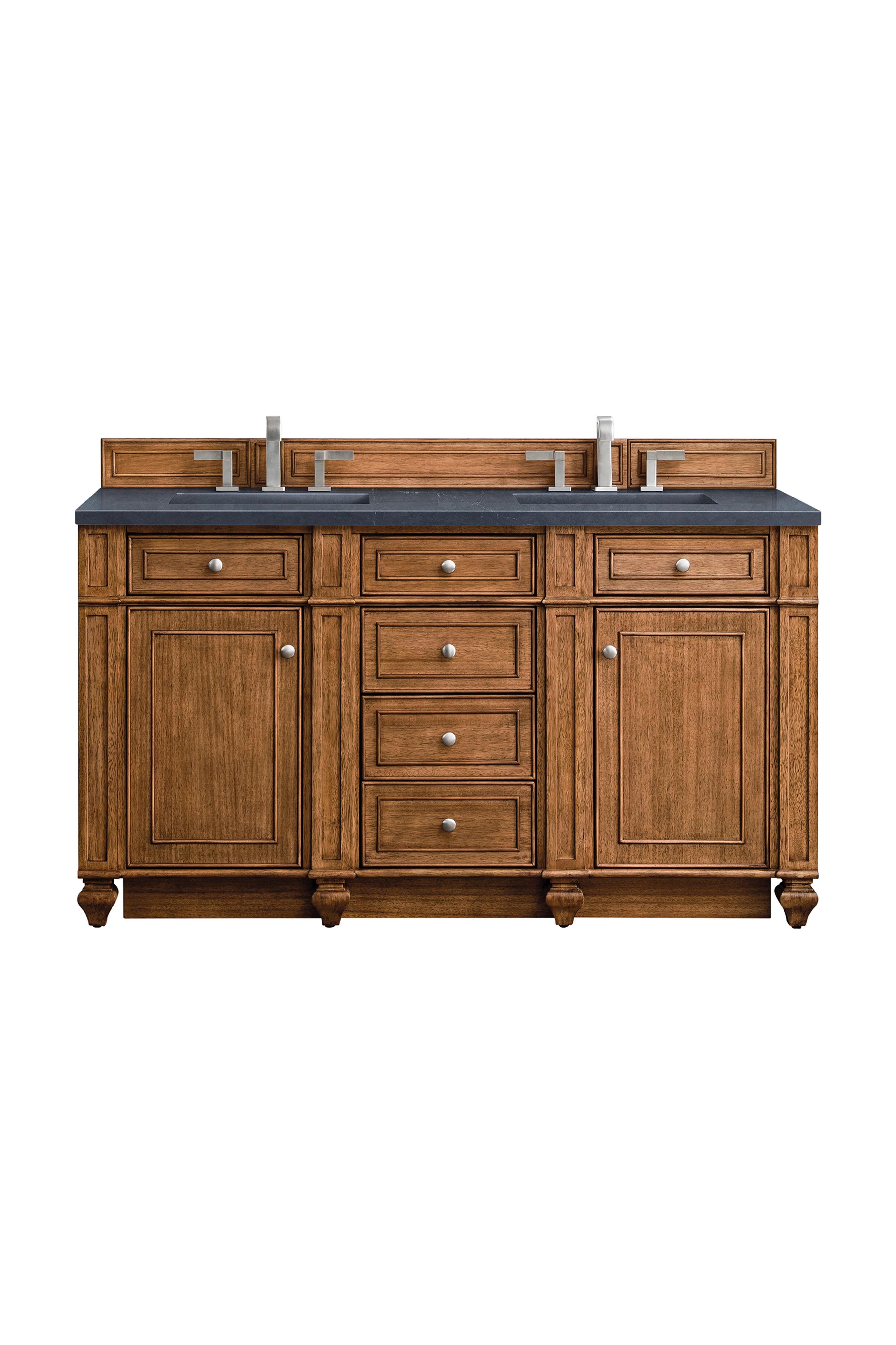 Bristol 60" Double Vanity - NJ Artisan Cabinets