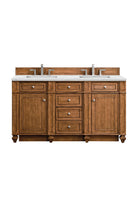 Bristol 60" Double Vanity - NJ Artisan Cabinets