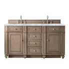 Bristol 60" Double Vanity - NJ Artisan Cabinets