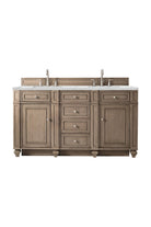 Bristol 60" Double Vanity - NJ Artisan Cabinets