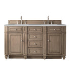 Bristol 60" Double Vanity - NJ Artisan Cabinets