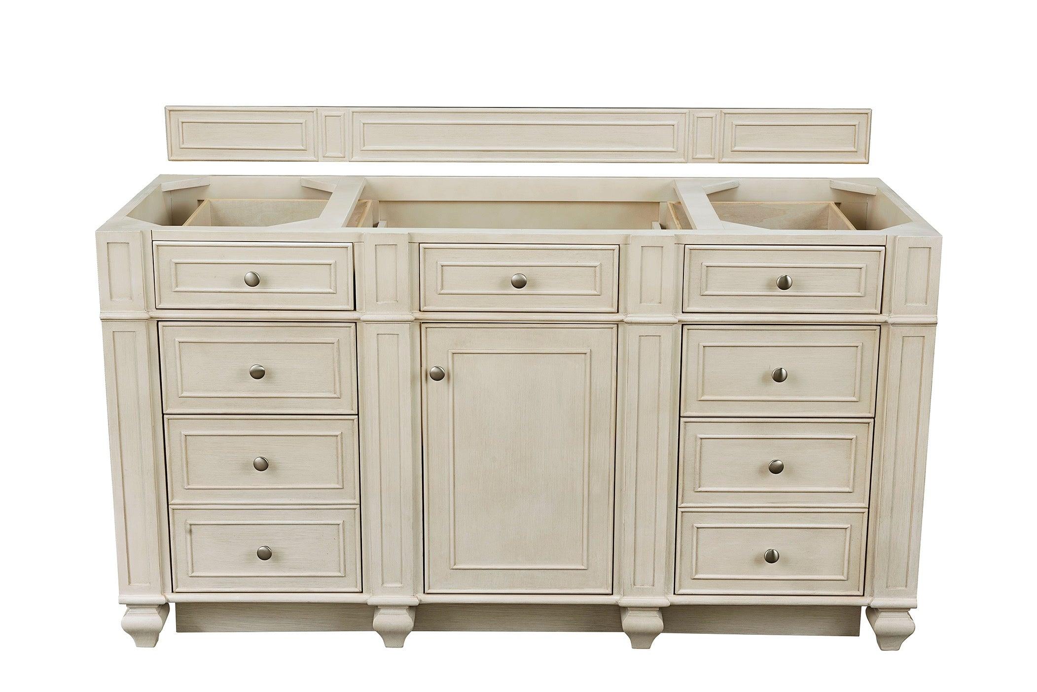 JMV Bristol 60 inch vanity vintage vanilla 