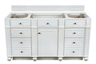 JMV Bristol 60 inch vanity bright white