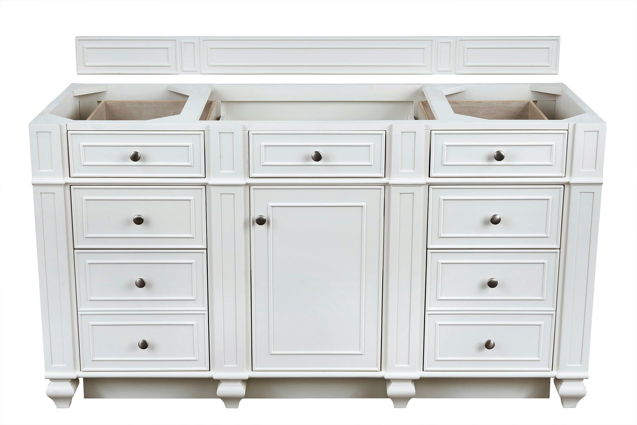 JMV Bristol 60 inch vanity bright white