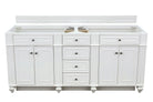 JMV Bristol 72 inch vanity bright white