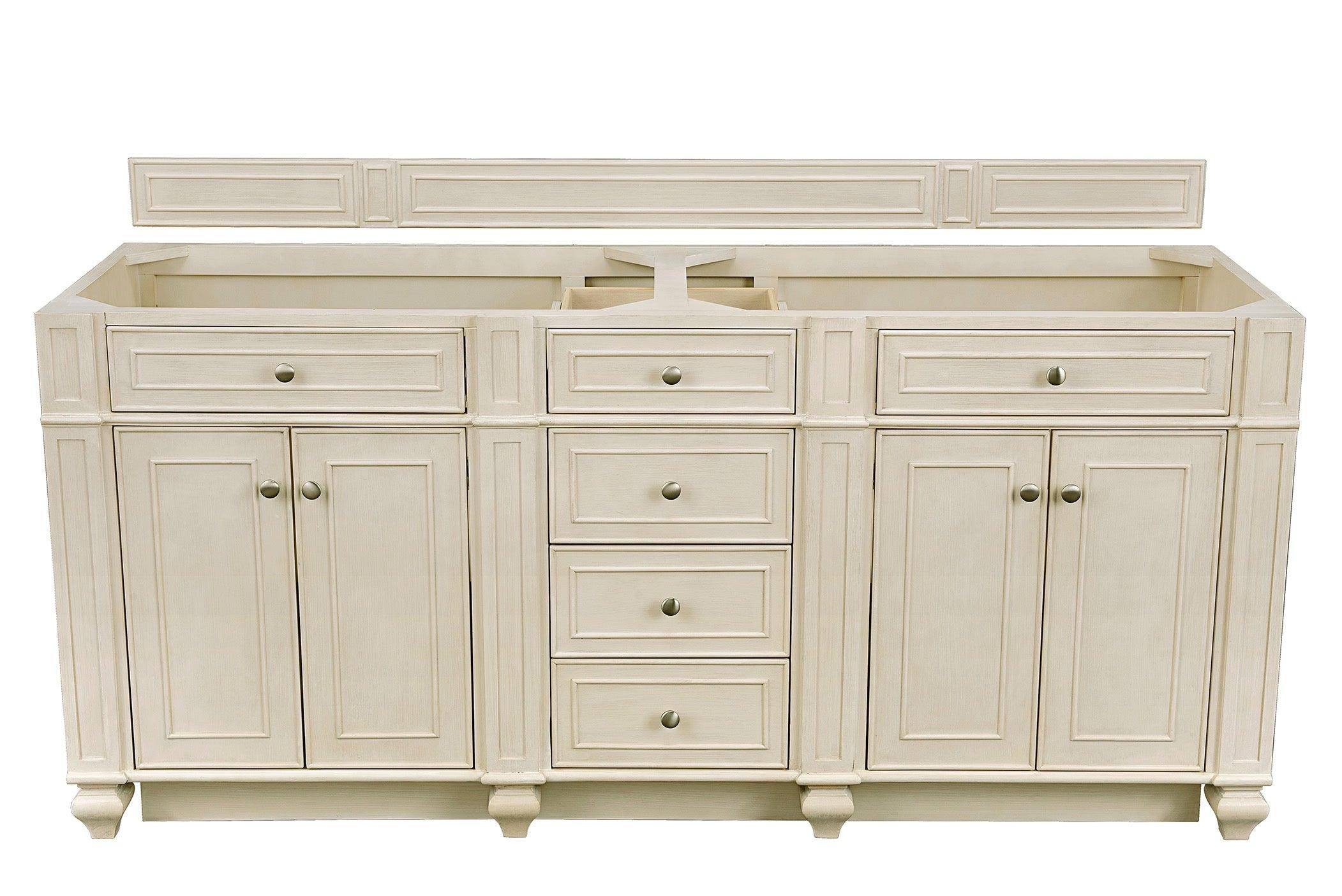 JMV Bristol 72 inch vanity vintage vanilla