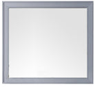 JMV Bristol 44 inch rectangular mirror silver gray