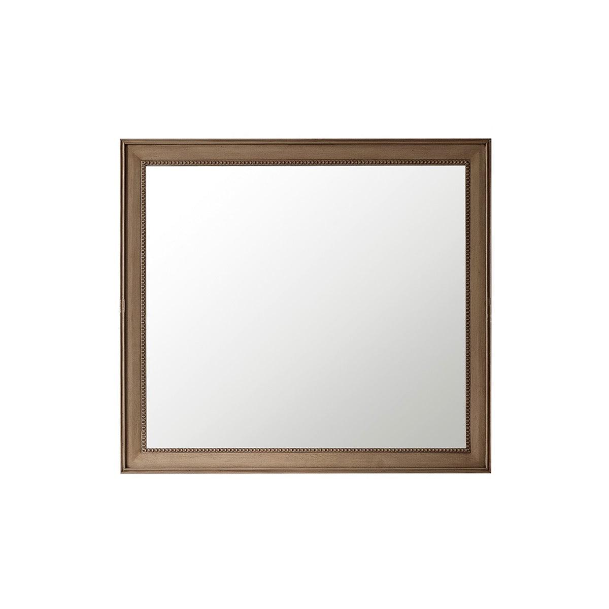 JMV Bristol 44 inch rectangular mirror whitewashed walnut