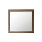 JMV Bristol 44 inch rectangular mirror whitewashed walnut