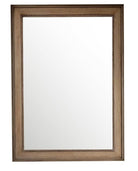 JMV Bristol 29 inch rectangular mirror whitewashed walnut