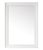 JMV Bristol 29 inch rectangular mirror glossy white