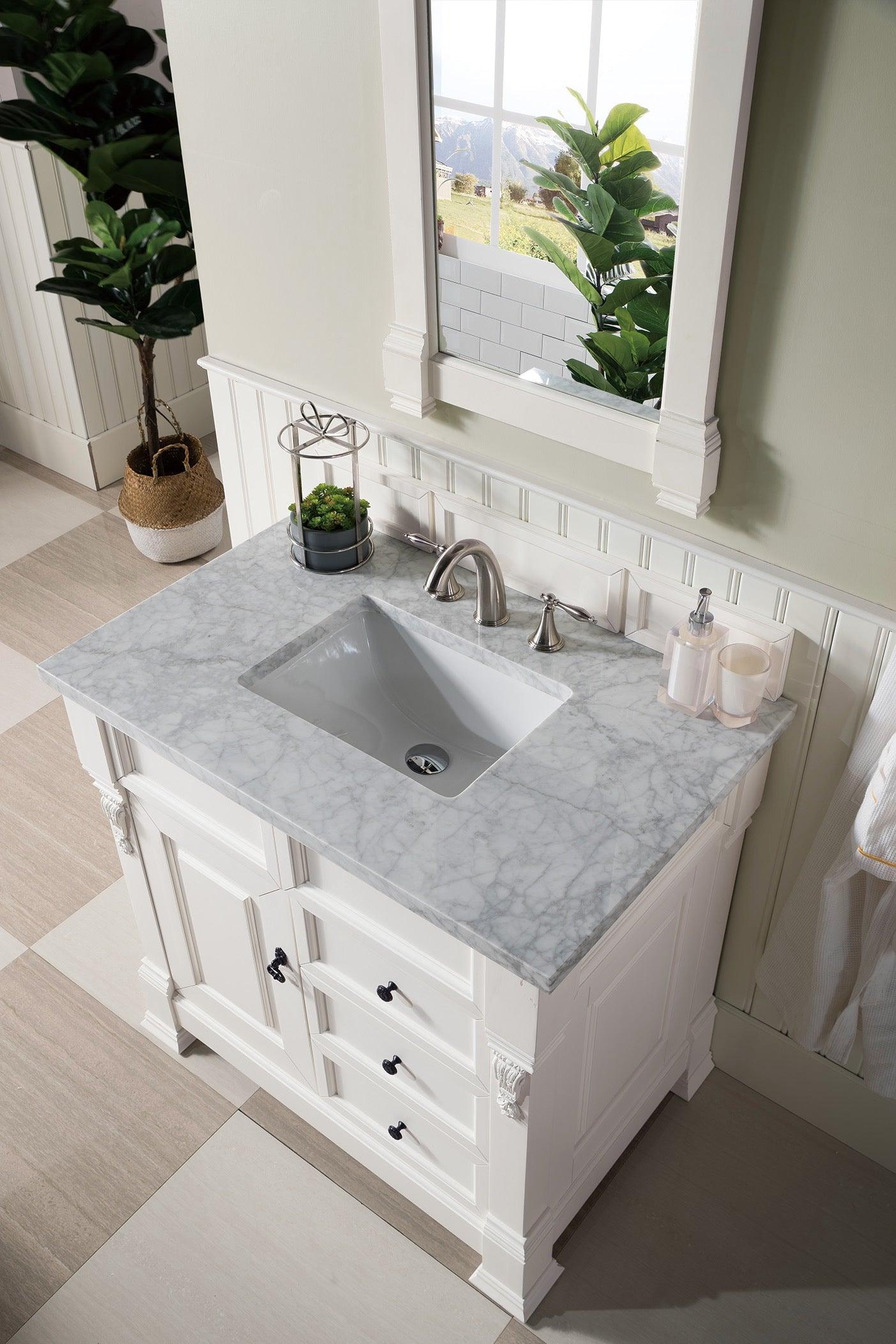 Brookfield 36" Single Vanity - NJ Artisan Cabinets