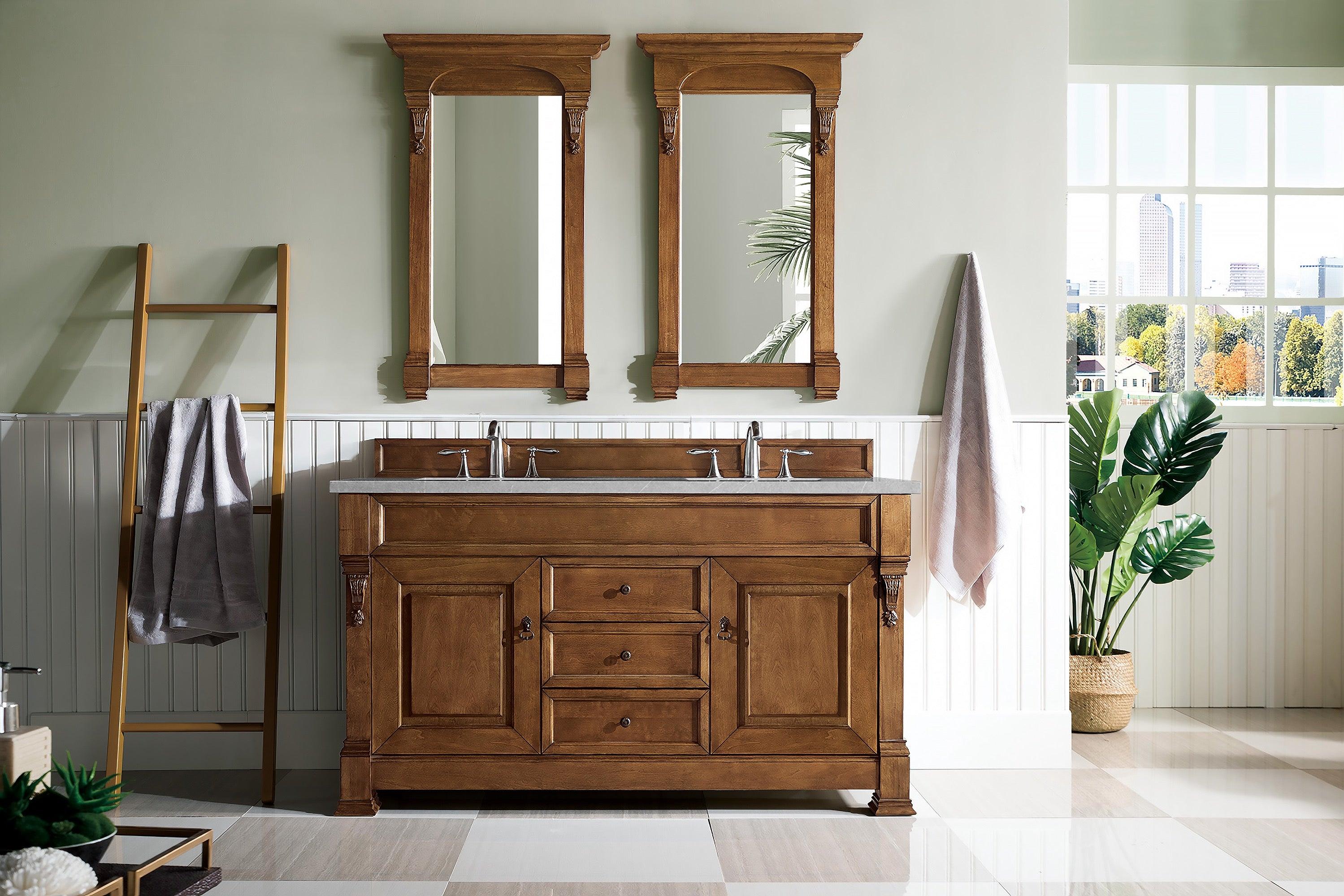 Brookfield 60" Double Vanity - NJ Artisan Cabinets