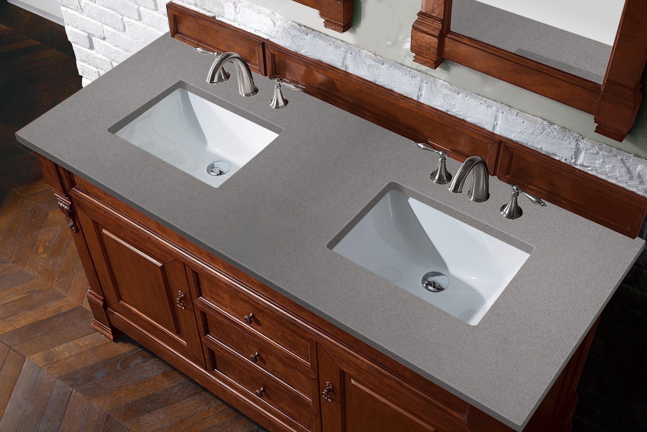 Brookfield 60" Double Vanity - NJ Artisan Cabinets