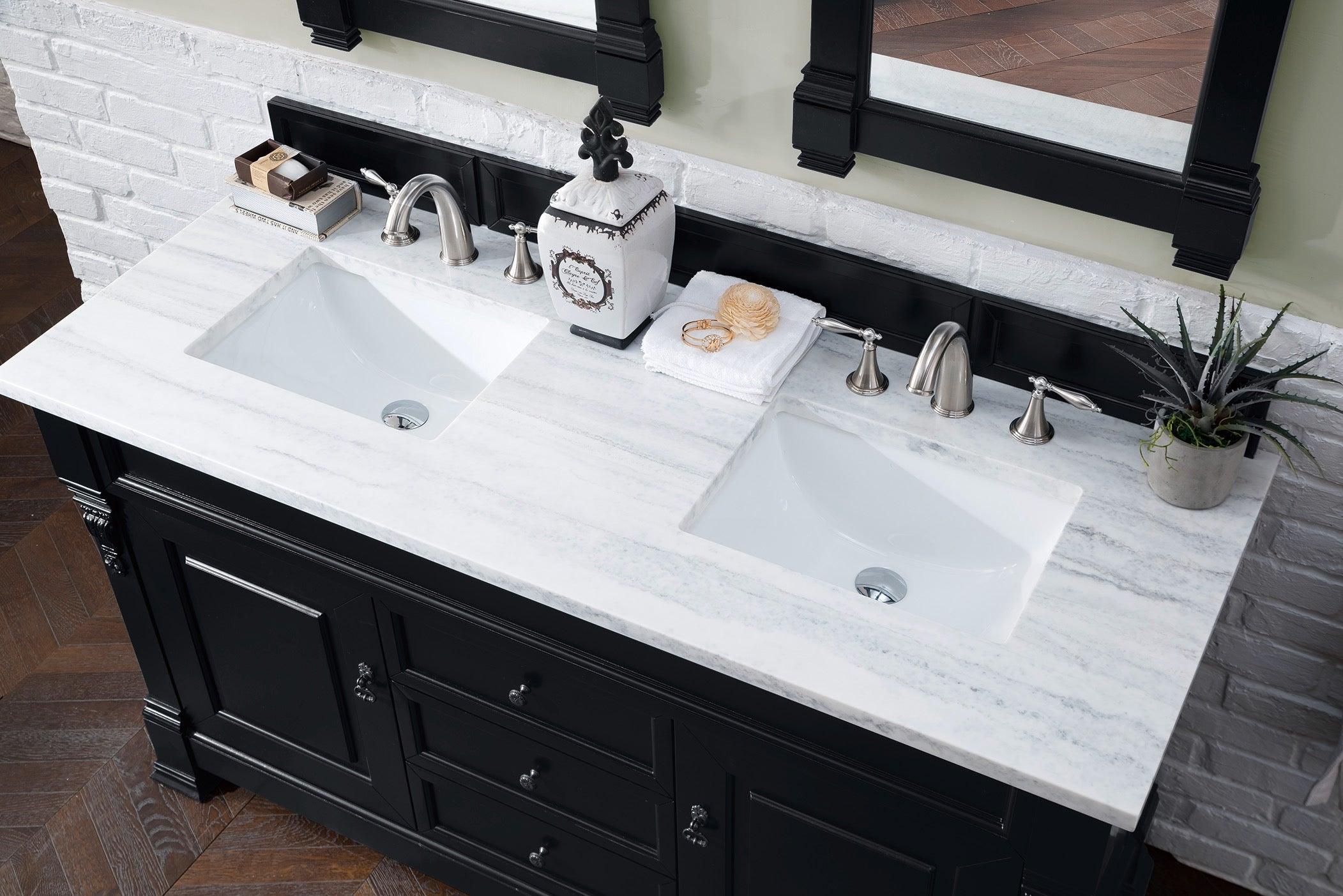 Brookfield 60" Double Vanity - NJ Artisan Cabinets