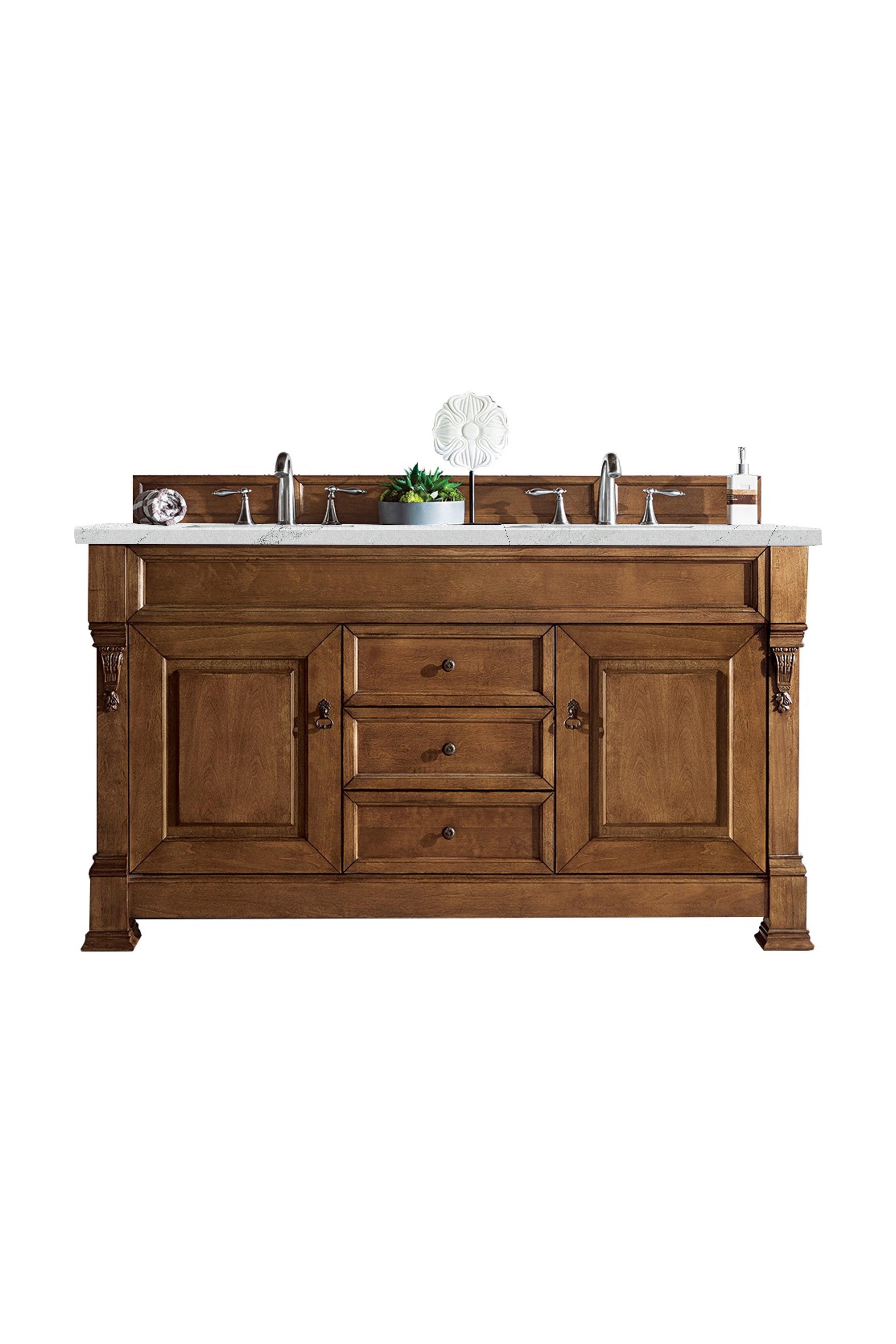 Brookfield 60" Double Vanity - NJ Artisan Cabinets