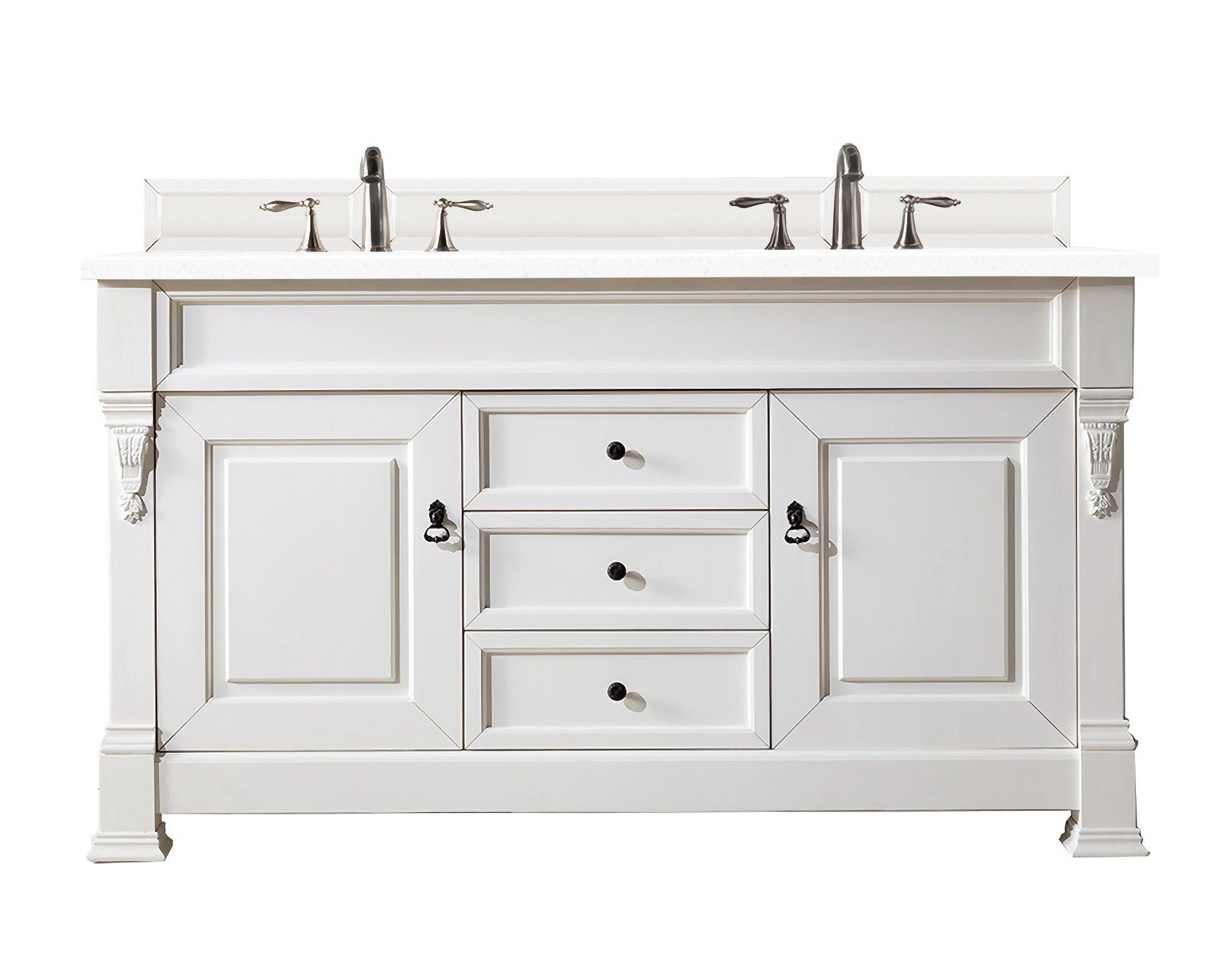 Brookfield 60" Double Vanity - NJ Artisan Cabinets