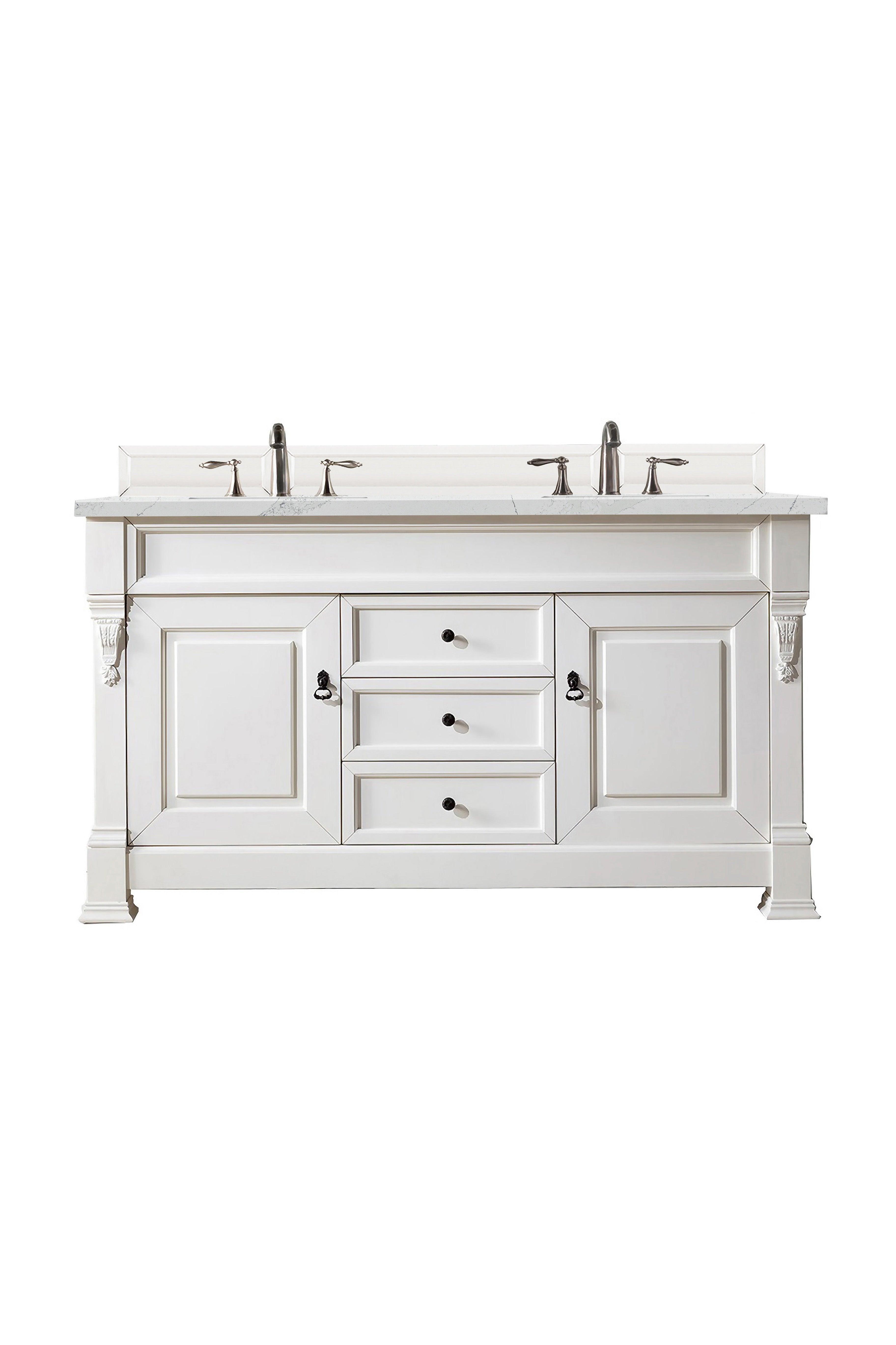 Brookfield 60" Double Vanity - NJ Artisan Cabinets