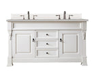 Brookfield 60" Double Vanity - NJ Artisan Cabinets