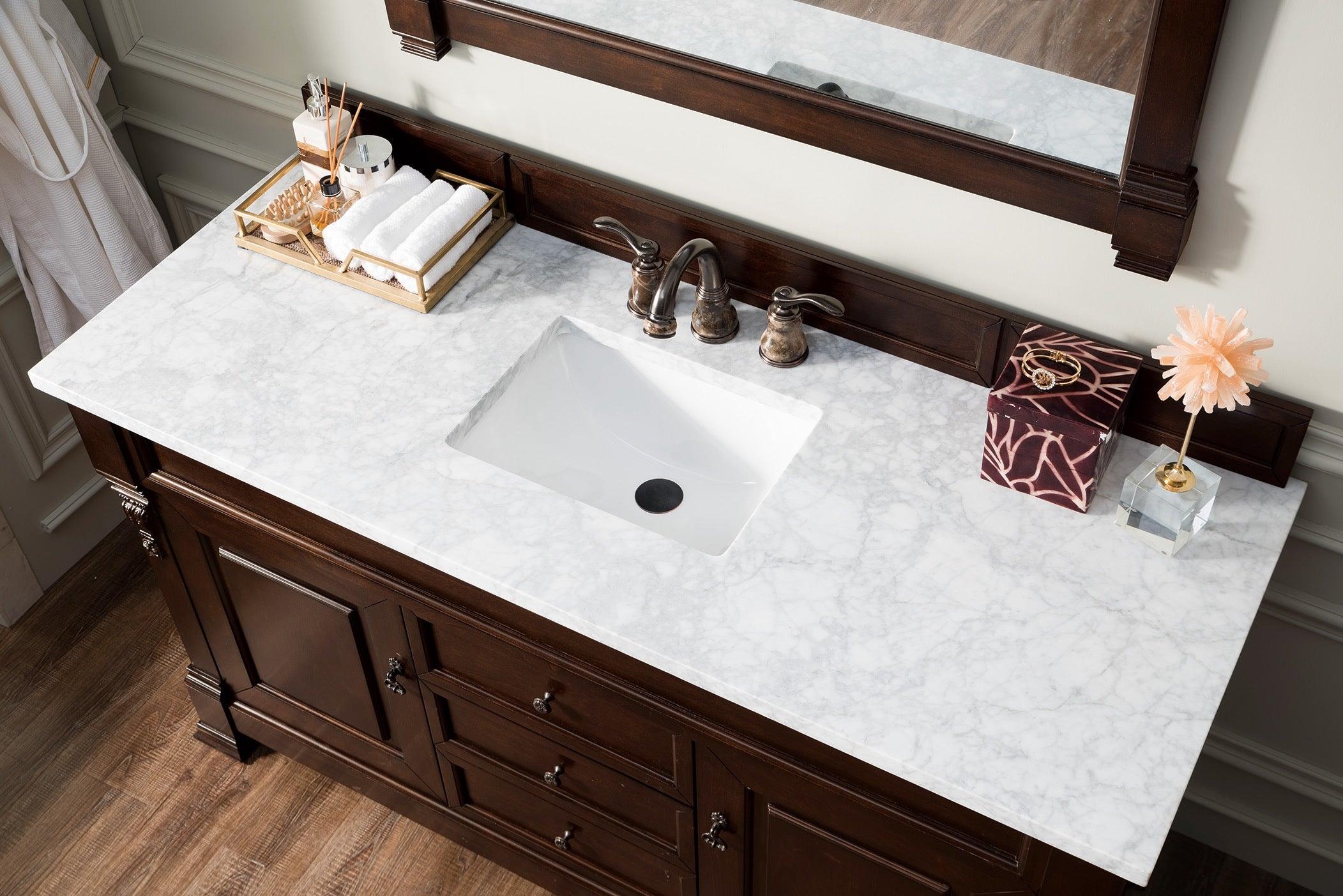 Brookfield 60" Single Vanity - NJ Artisan Cabinets