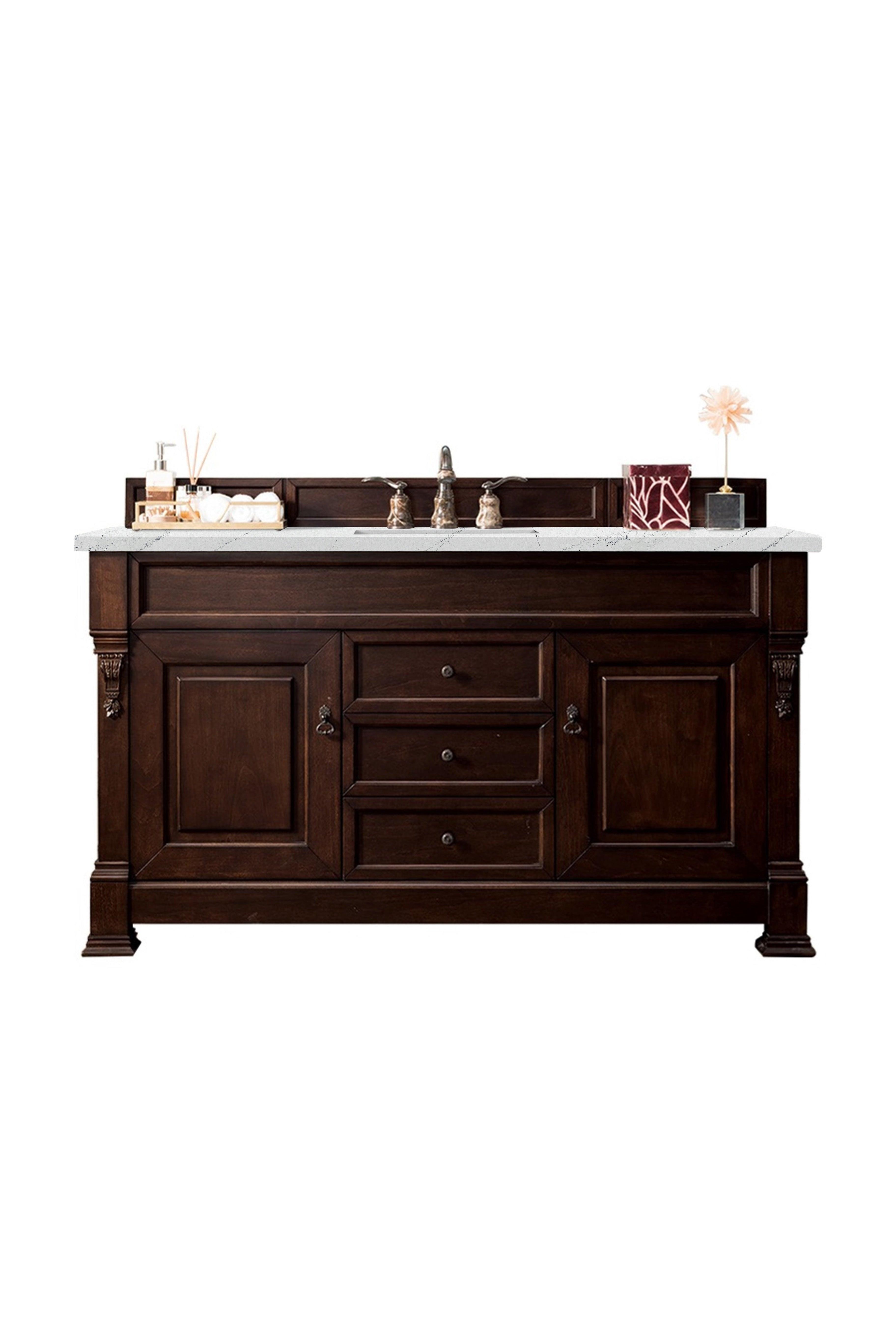 Brookfield 60" Single Vanity - NJ Artisan Cabinets