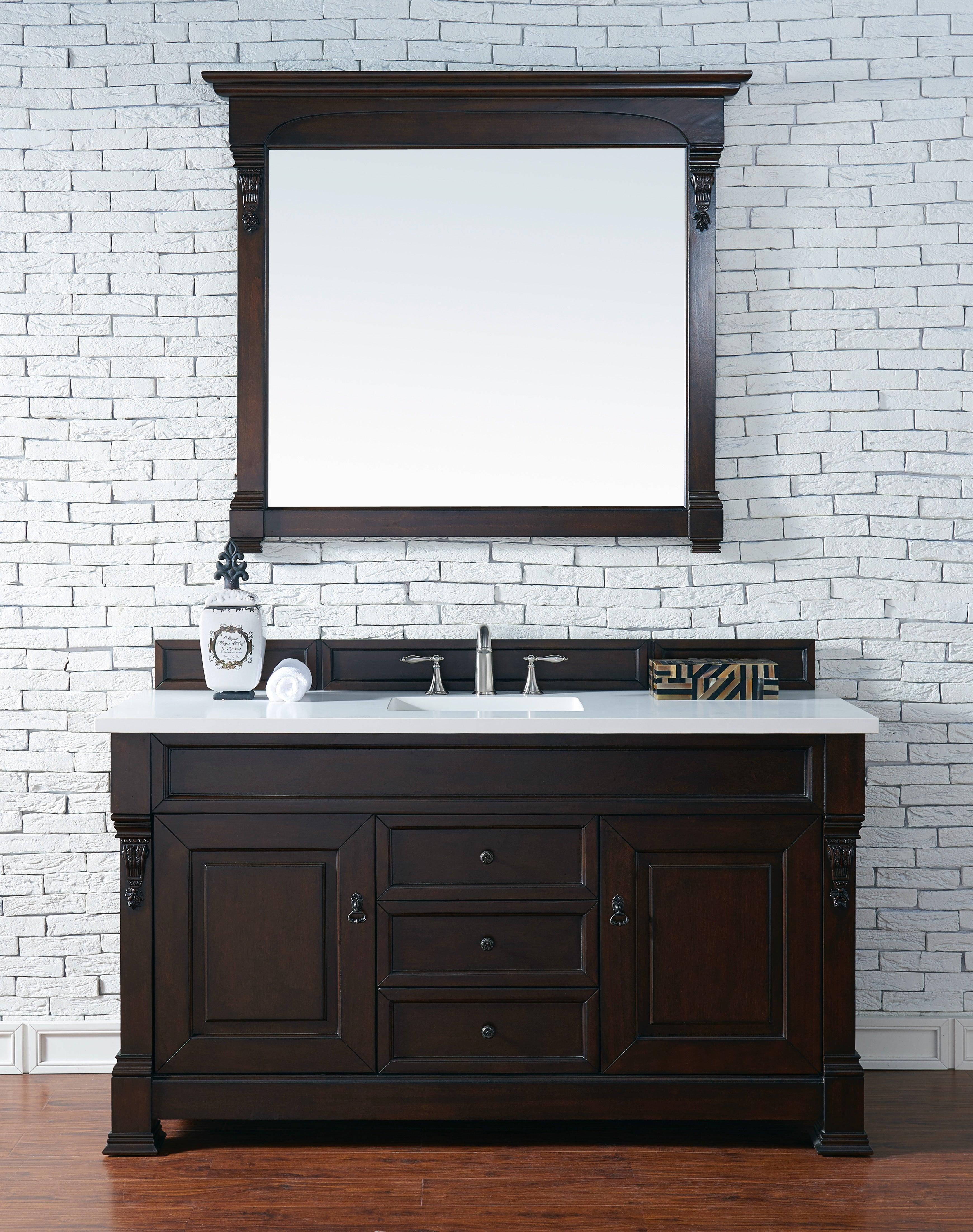 Brookfield 60" Single Vanity - NJ Artisan Cabinets