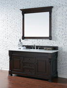 Brookfield 60" Single Vanity - NJ Artisan Cabinets