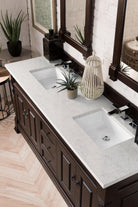 Brookfield 72" Double Vanity - NJ Artisan Cabinets