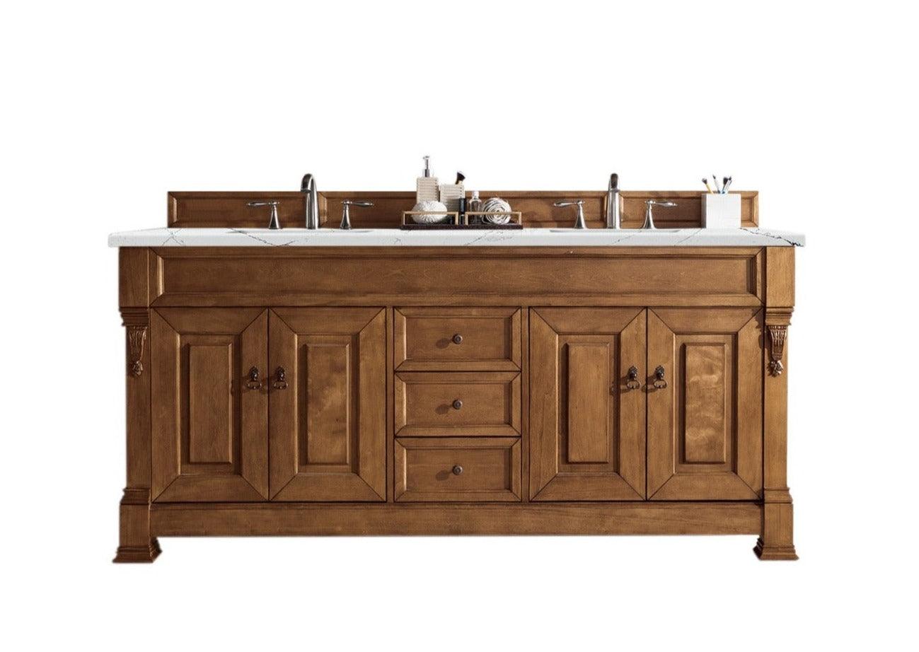 Brookfield 72" Double Vanity - NJ Artisan Cabinets