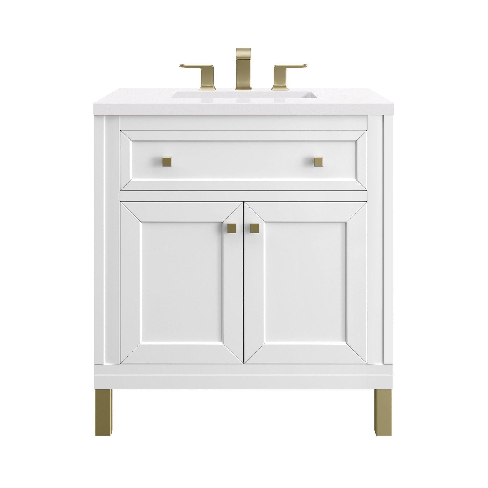 Chicago 30" Single Vanity - NJ Artisan Cabinets